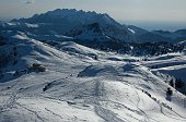 Salita con ciaspole al Rifugio Gherardi e ai Piani d'Artavaggio con tanta neve (14  febbraio 2009) - FOTOGALLERY